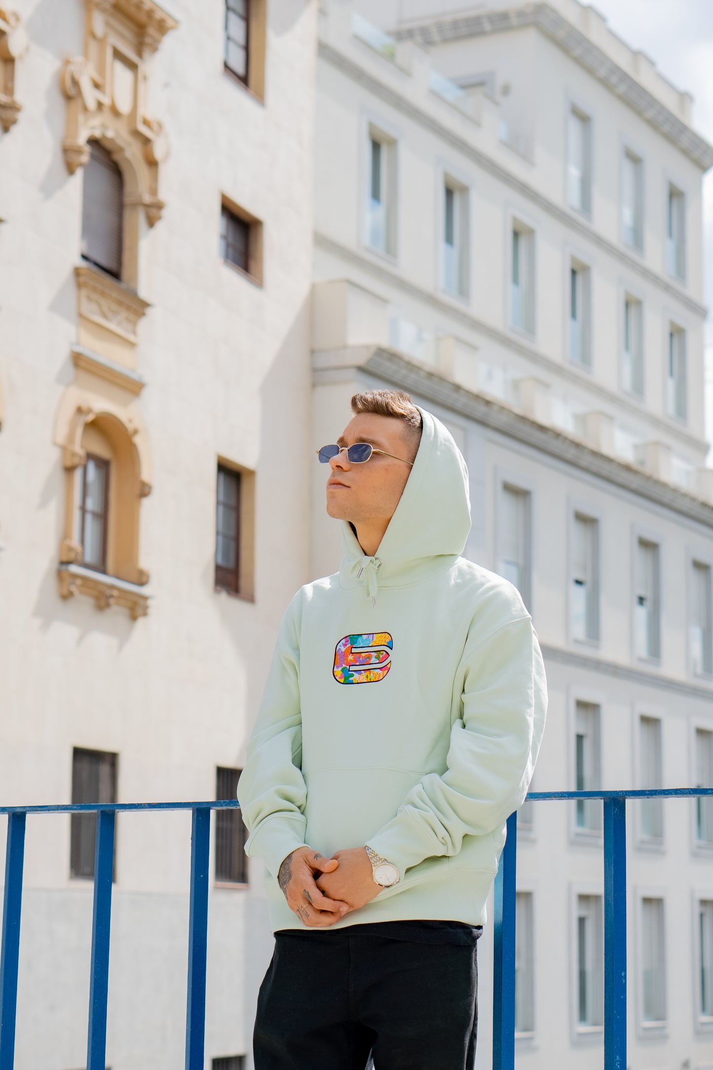 EXCITE Hoodie Mint palette_box