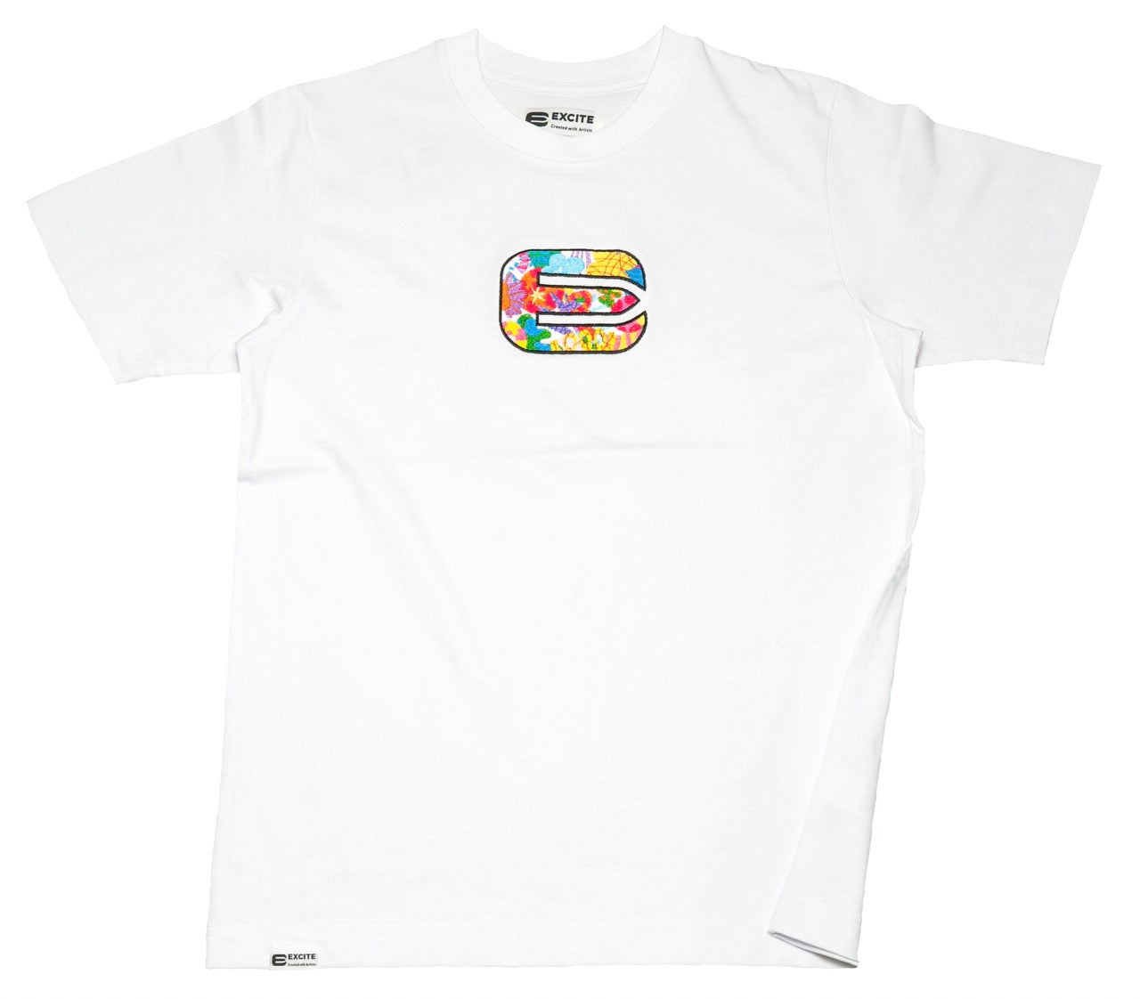 EXCITE T-shirt White palette_box