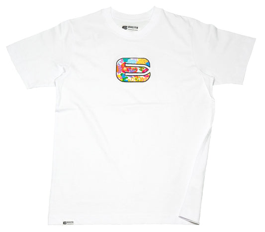 EXCITE T-shirt White palette_box