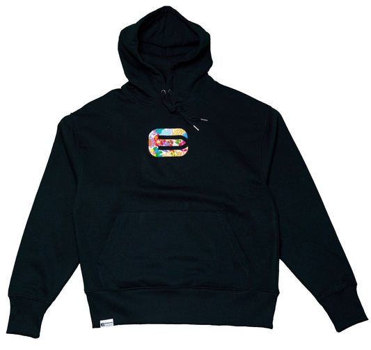 EXCITE Hoodie Black palette_box